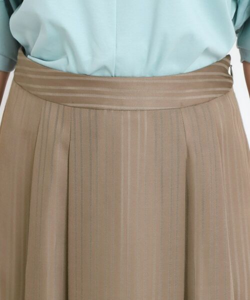 Reflect / リフレクト スカート | 【マシンウォッシュ可】Aラインストライプスカート | 詳細21