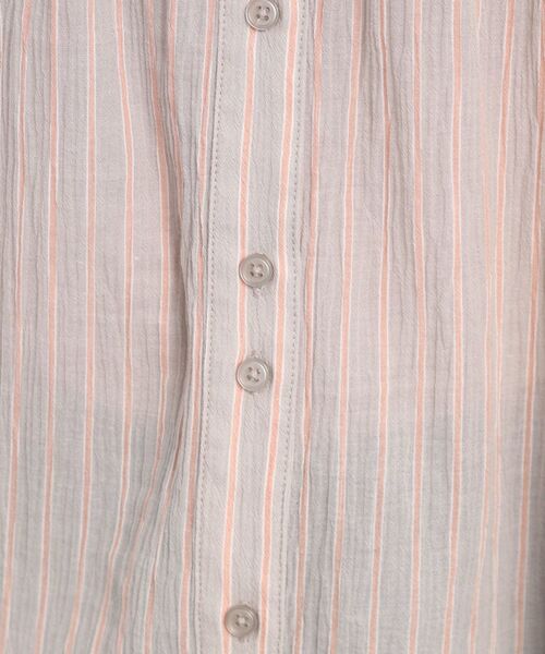 Reflect / リフレクト シャツ・ブラウス | 【手洗い可/羽織りでも◎】ストライプブラウス | 詳細4