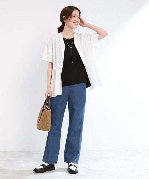 Reflect / リフレクト シャツ・ブラウス | 【手洗い可】スキッパーブラウス | 詳細6