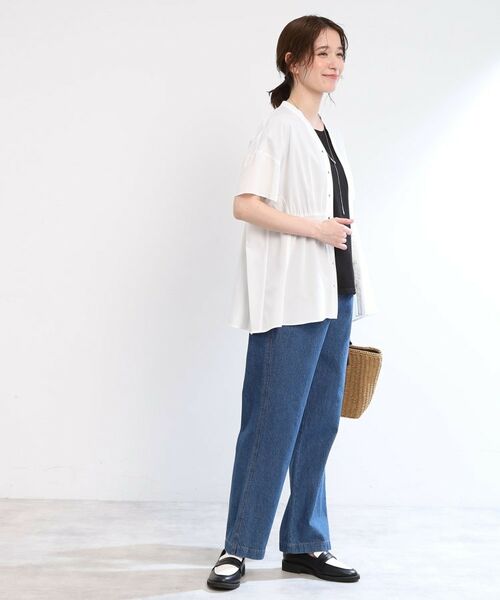 Reflect / リフレクト シャツ・ブラウス | 【手洗い可】スキッパーブラウス | 詳細7