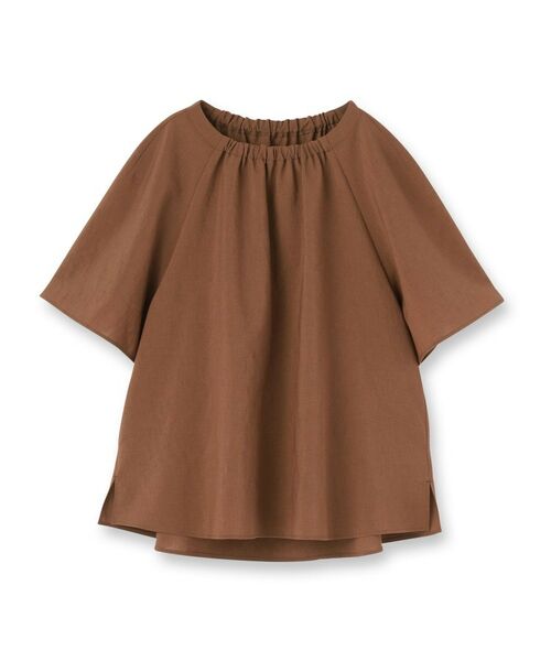 Reflect / リフレクト シャツ・ブラウス | 【マシンウォッシュ可／セットアップ可／通勤におすすめ】ネックギャザータックブラウス | 詳細14