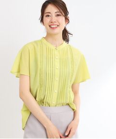 Reflect / リフレクト シャツ・ブラウス | 【選べる7色◎／手洗い可】フロントピンタックデザインブラウス
