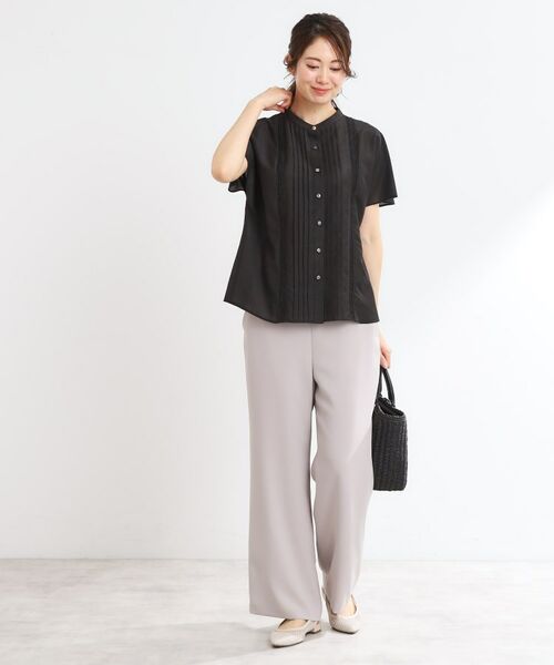 Reflect / リフレクト シャツ・ブラウス | 【選べる7色◎/手洗い可】フロントピンタックデザインブラウス | 詳細14