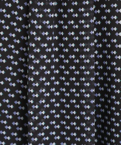 Reflect / リフレクト シャツ・ブラウス | 【マシンウォッシュ可／セットアップ可】ギャザータックプリントブラウス | 詳細13