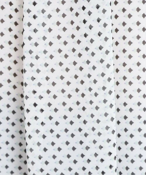 Reflect / リフレクト シャツ・ブラウス | 【マシンウォッシュ可／セットアップ可】ギャザータックプリントブラウス | 詳細9