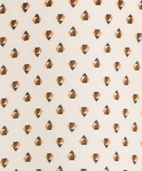 Reflect / リフレクト シャツ・ブラウス | 【マシンウォッシュ可】五分袖コツキプリントブラウス | 詳細17