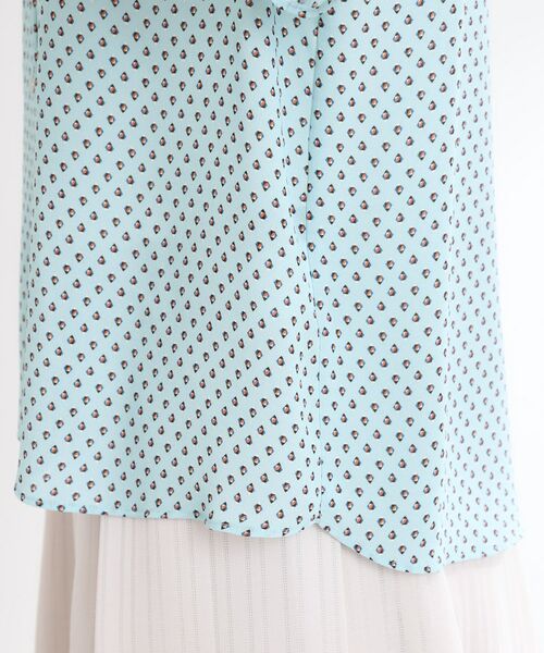 Reflect / リフレクト シャツ・ブラウス | 【マシンウォッシュ可】五分袖コツキプリントブラウス | 詳細25