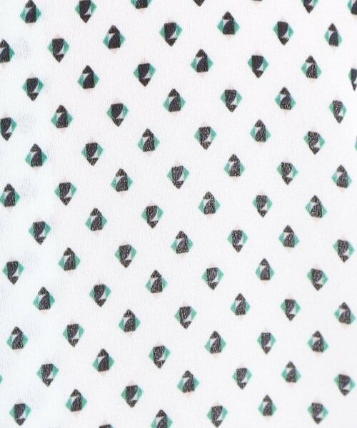 Reflect / リフレクト シャツ・ブラウス | 【マシンウォッシュ可】五分袖コツキプリントブラウス | 詳細5