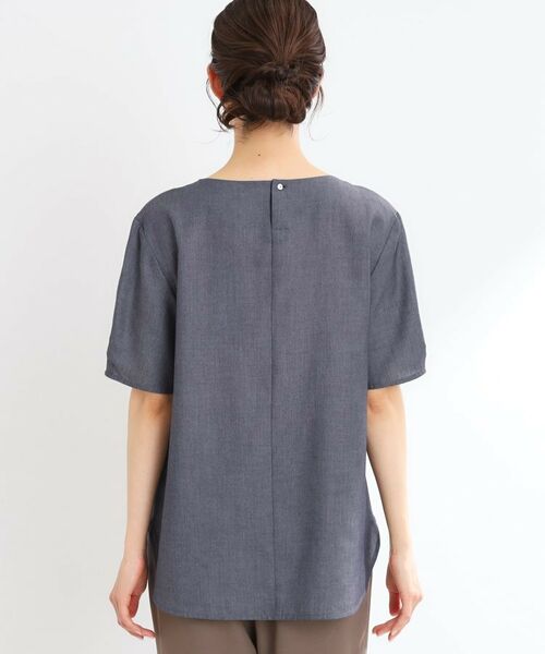 Reflect / リフレクト シャツ・ブラウス | 【マシンウォッシュ可】デニム調プルオーバーブラウス | 詳細14