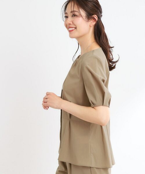 Reflect / リフレクト シャツ・ブラウス | 【マシンウォッシュ可/撥水/雨の日OK!】レインシリーズブラウス | 詳細9