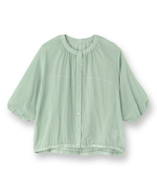 Reflect / リフレクト シャツ・ブラウス | 【夏SALE/E‐QUALITY/手洗い可/羽織にも◎】シアーブラウス | 詳細13