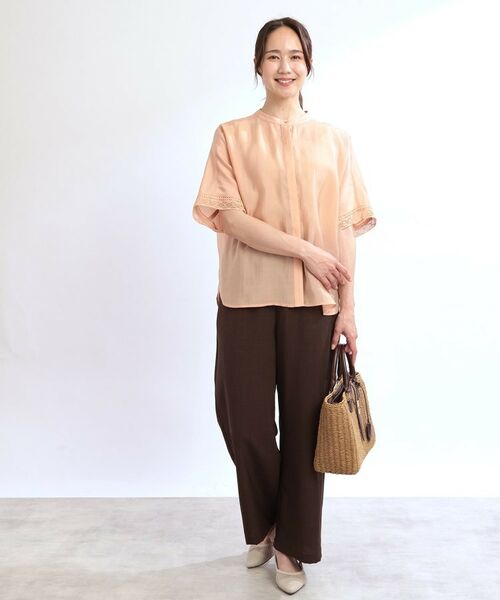 Reflect / リフレクト シャツ・ブラウス | 【夏SALE/E‐QUALITY/手洗い可】オフボディドルマンブラウス | 詳細11