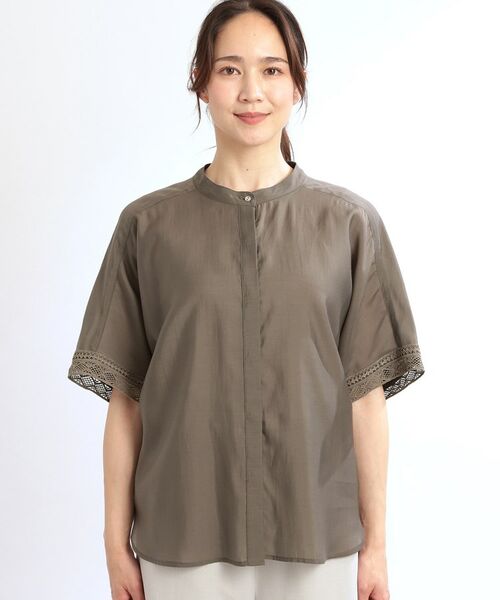 Reflect / リフレクト シャツ・ブラウス | 【夏SALE/E‐QUALITY/手洗い可】オフボディドルマンブラウス | 詳細14