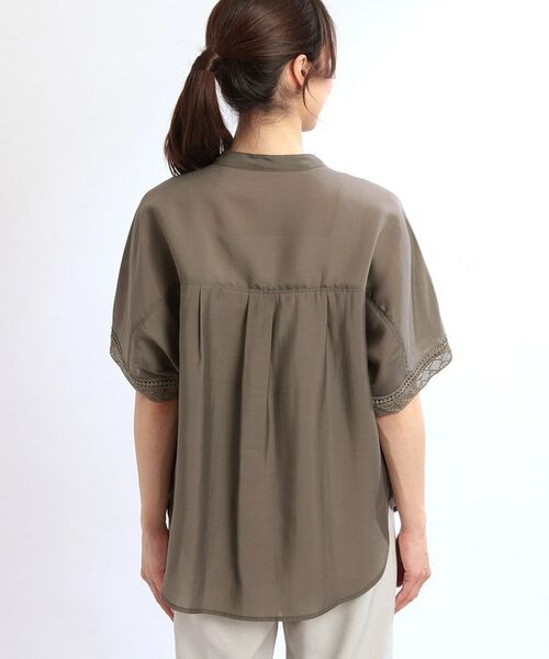 Reflect / リフレクト シャツ・ブラウス | 【夏SALE/E‐QUALITY/手洗い可】オフボディドルマンブラウス | 詳細16