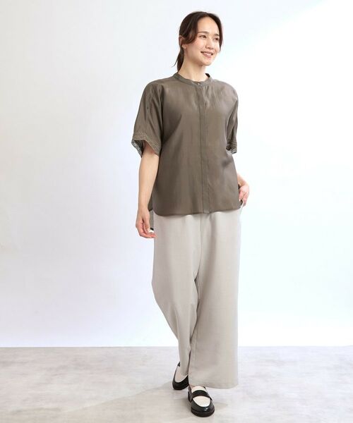 Reflect / リフレクト シャツ・ブラウス | 【夏SALE/E‐QUALITY/手洗い可】オフボディドルマンブラウス | 詳細7