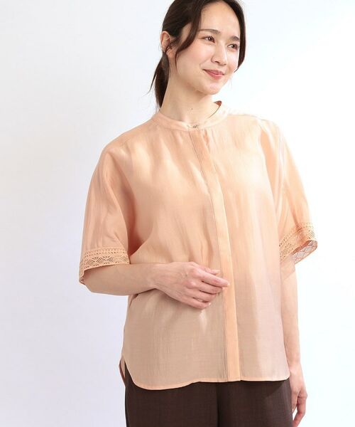 Reflect / リフレクト シャツ・ブラウス | 【夏SALE/E‐QUALITY/手洗い可】オフボディドルマンブラウス | 詳細9