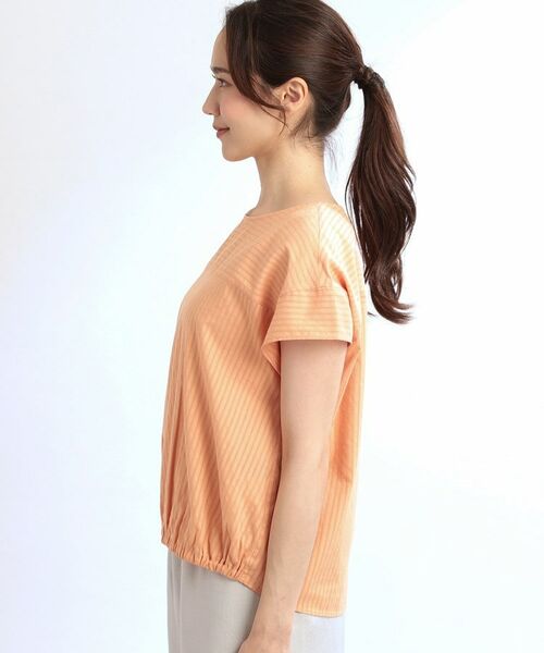 Reflect / リフレクト シャツ・ブラウス | 【夏SALE/E‐QUALITY/手洗い可】フレンチスリーブブラウス | 詳細15