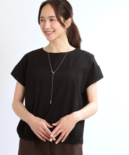 Reflect / リフレクト シャツ・ブラウス | 【夏SALE/E‐QUALITY/手洗い可】フレンチスリーブブラウス | 詳細5