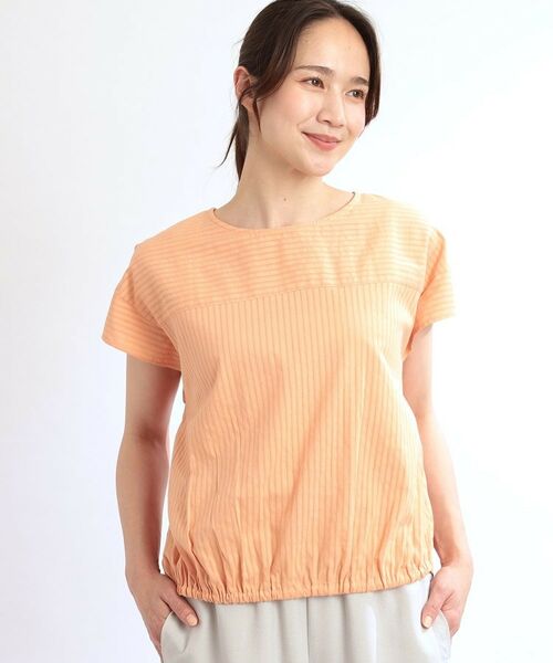 Reflect / リフレクト シャツ・ブラウス | 【夏SALE/E‐QUALITY/手洗い可】フレンチスリーブブラウス | 詳細9