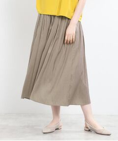 Reflect / リフレクト ショート・ハーフ・半端丈パンツ | 【ウエストゴム仕様／長く着られる◎】スカーチョパンツ