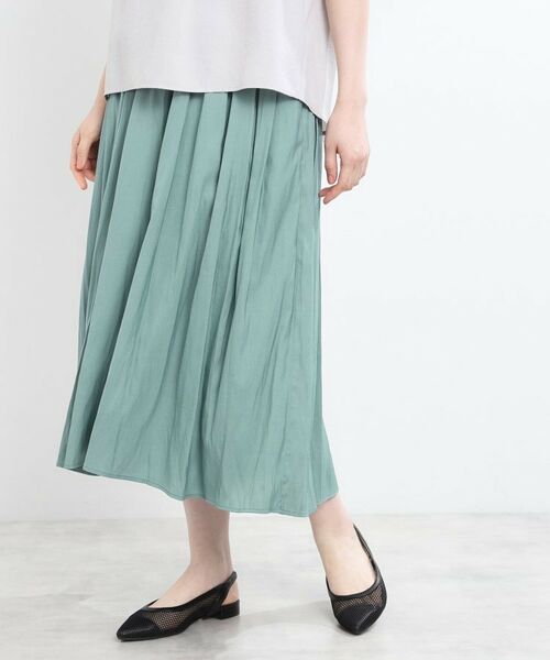 Reflect / リフレクト ショート・ハーフ・半端丈パンツ | 【ウエストゴム仕様／長く着られる◎】スカーチョパンツ | 詳細15