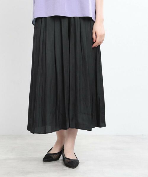 Reflect / リフレクト ショート・ハーフ・半端丈パンツ | 【ウエストゴム仕様／長く着られる◎】スカーチョパンツ | 詳細7