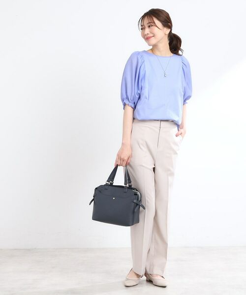 Reflect / リフレクト シャツ・ブラウス | 【マシンウォッシュ可】シアーパフスリーブTブラウス | 詳細21