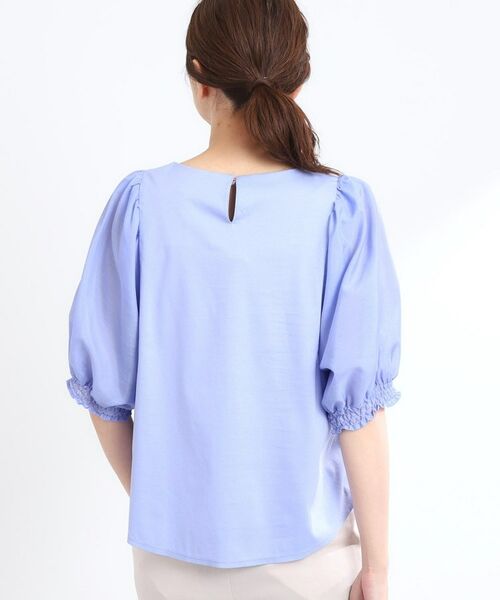 Reflect / リフレクト シャツ・ブラウス | 【マシンウォッシュ可】シアーパフスリーブTブラウス | 詳細26