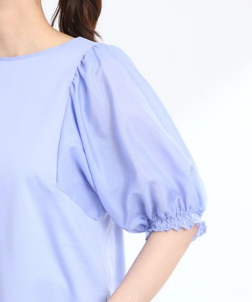 Reflect / リフレクト シャツ・ブラウス | 【マシンウォッシュ可】シアーパフスリーブTブラウス | 詳細29