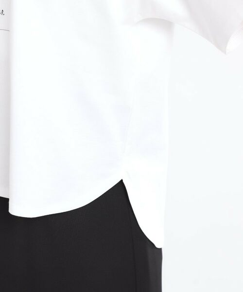 Reflect / リフレクト Tシャツ | 【UVカット／接触冷感／マシンウォッシュ可】ドルマンスリーブロゴTシャツ | 詳細25