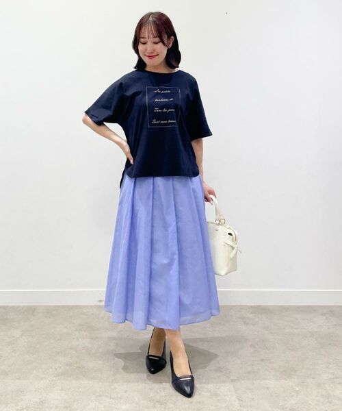 Reflect / リフレクト Tシャツ | 【UVカット／接触冷感／マシンウォッシュ可】ドルマンスリーブロゴTシャツ | 詳細5