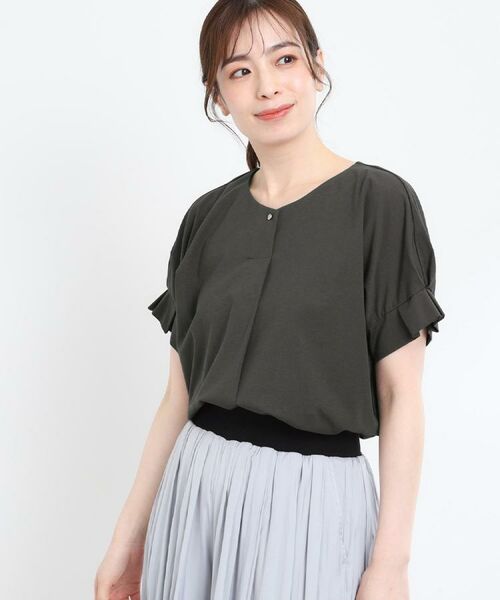 Reflect / リフレクト カットソー | Vネックジャージカットソー | 詳細1