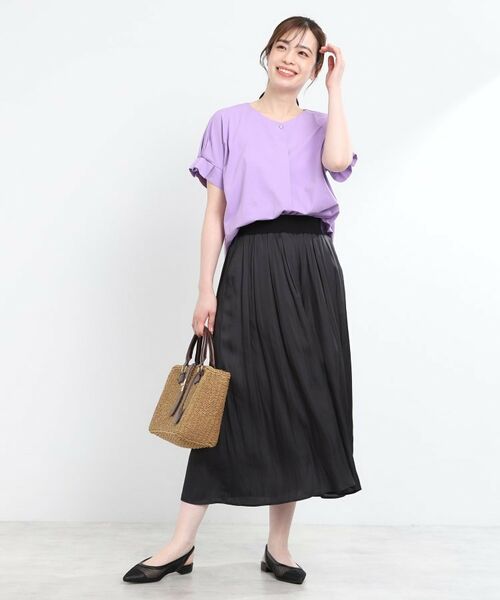 Reflect / リフレクト カットソー | Vネックジャージカットソー | 詳細11