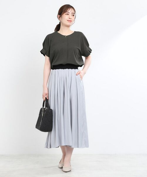 Reflect / リフレクト カットソー | Vネックジャージカットソー | 詳細2