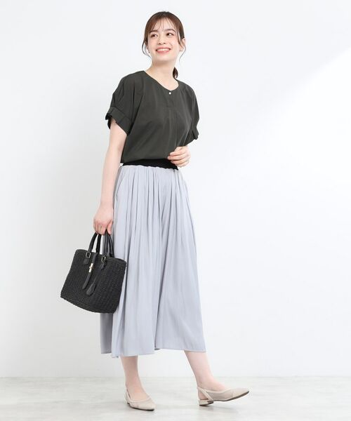 Reflect / リフレクト カットソー | Vネックジャージカットソー | 詳細3