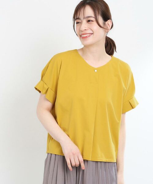 Reflect / リフレクト カットソー | Vネックジャージカットソー | 詳細6