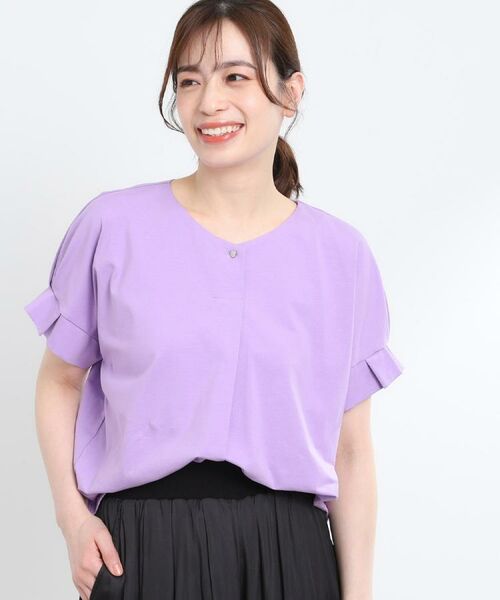 Reflect / リフレクト カットソー | Vネックジャージカットソー | 詳細9