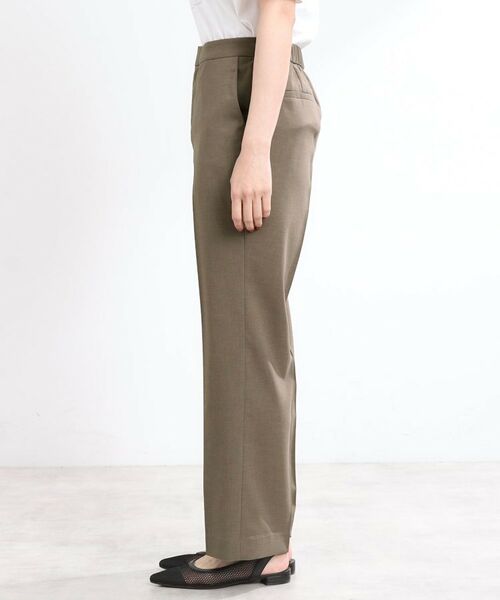 Reflect / リフレクト パンツ | 【マシンウォッシュ可】リネンライクフレアパンツ | 詳細23