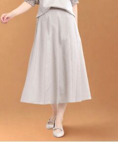 Reflect / リフレクト スカート | 【マシンウォッシュ可／セットアップ可】シアーボックスタックプリーツスカート