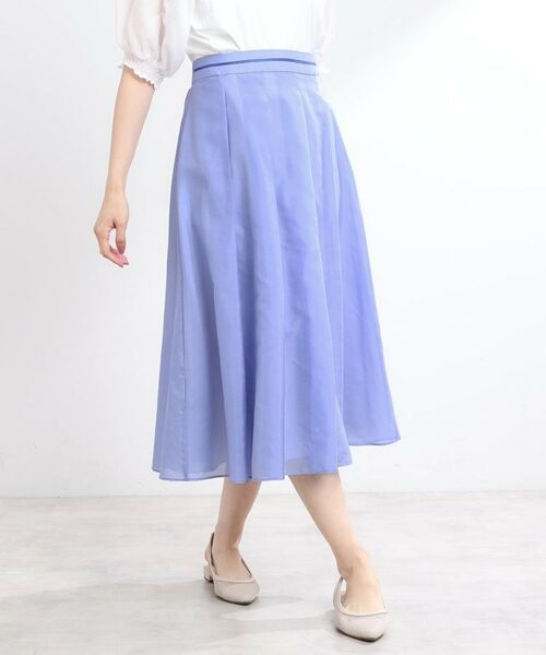 Reflect / リフレクト スカート | 【マシンウォッシュ可/セットアップ可】シアーボックスタックプリーツスカート | 詳細18