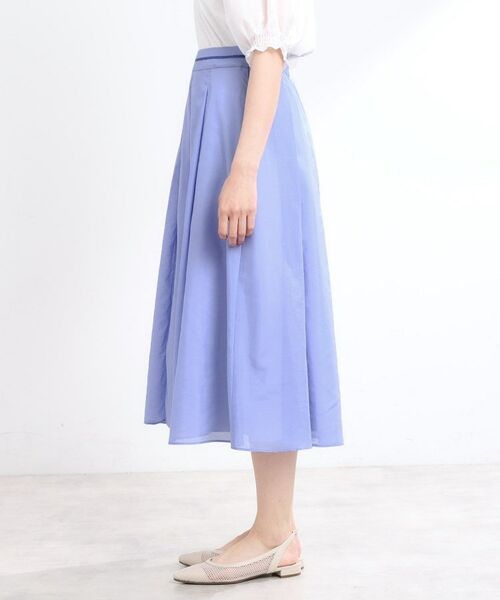 Reflect / リフレクト スカート | 【マシンウォッシュ可/セットアップ可】シアーボックスタックプリーツスカート | 詳細22