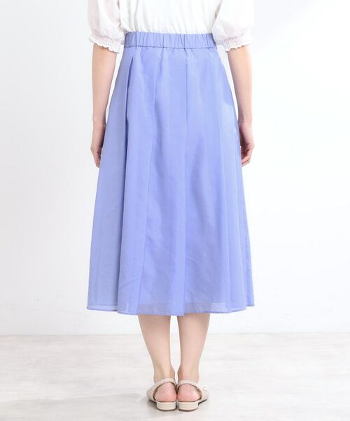 Reflect / リフレクト スカート | 【マシンウォッシュ可/セットアップ可】シアーボックスタックプリーツスカート | 詳細25