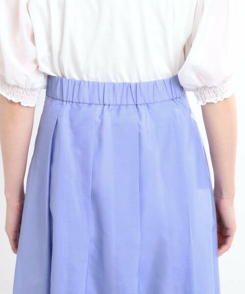 Reflect / リフレクト スカート | 【マシンウォッシュ可/セットアップ可】シアーボックスタックプリーツスカート | 詳細27