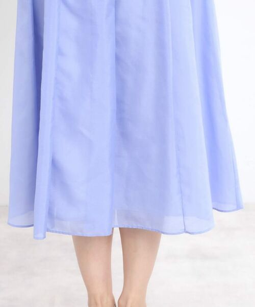 Reflect / リフレクト スカート | 【マシンウォッシュ可/セットアップ可】シアーボックスタックプリーツスカート | 詳細29