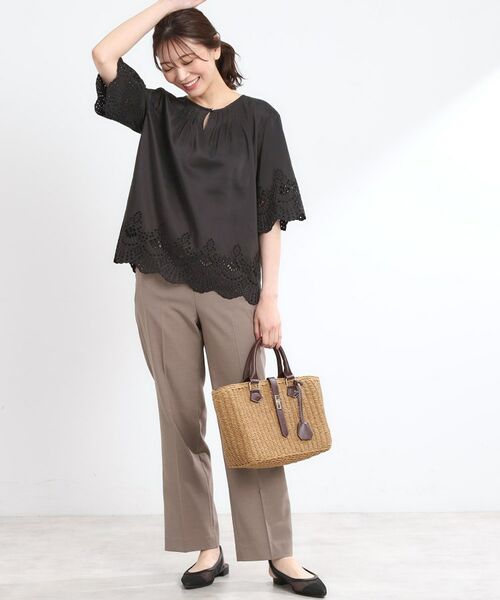 Reflect / リフレクト シャツ・ブラウス | 【洗える/シワになりにくい】エンブロイダリーブラウス | 詳細14