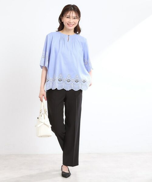 Reflect / リフレクト シャツ・ブラウス | 【洗える/シワになりにくい】エンブロイダリーブラウス | 詳細17