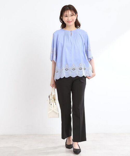 Reflect / リフレクト シャツ・ブラウス | 【洗える/シワになりにくい】エンブロイダリーブラウス | 詳細18