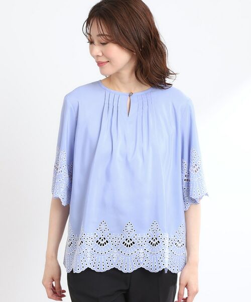 Reflect / リフレクト シャツ・ブラウス | 【洗える/シワになりにくい】エンブロイダリーブラウス | 詳細21