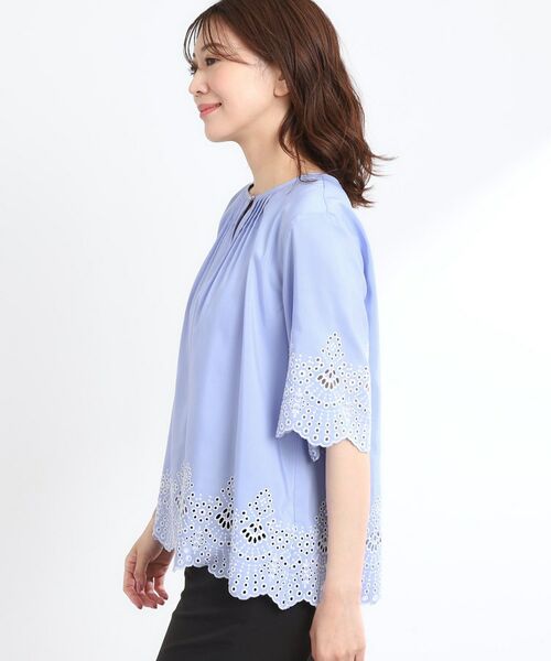 Reflect / リフレクト シャツ・ブラウス | 【洗える/シワになりにくい】エンブロイダリーブラウス | 詳細22