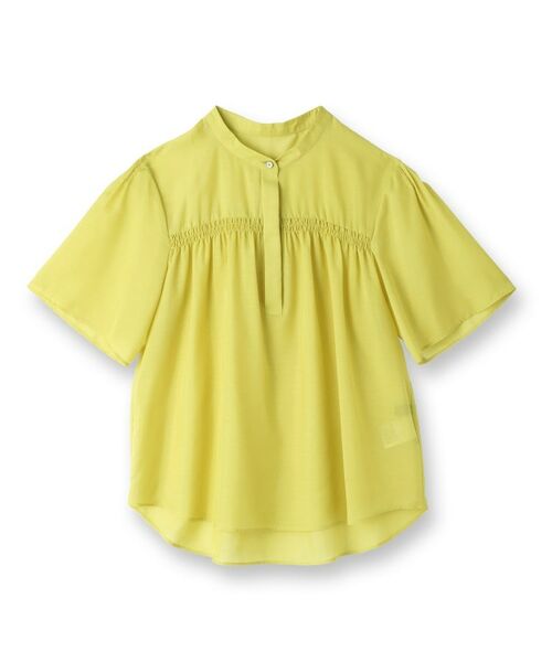 Reflect / リフレクト シャツ・ブラウス | 【選べる5色◎/マシンウォッシュ可】シャーリングデザインブラウス | 詳細30